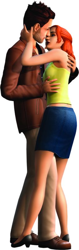 The Sims 2 Render (The Sims 2 Press Kit): Lovers