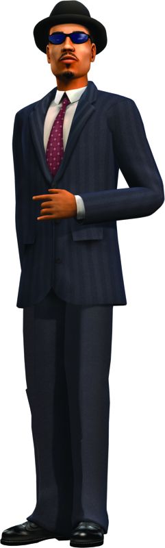 The Sims 2 Render (The Sims 2 Press Kit): Man in Suit