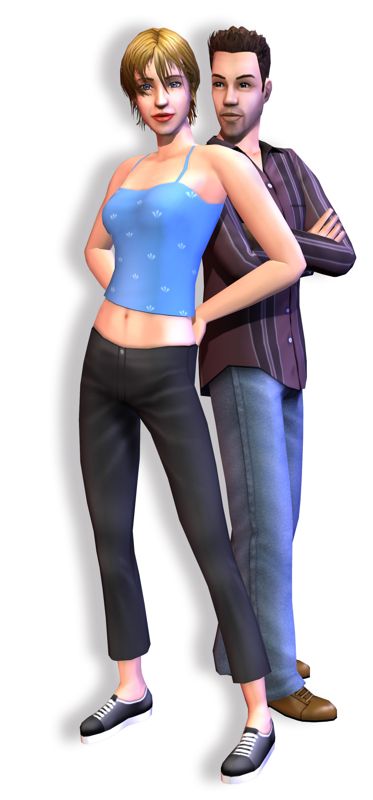 The Sims 2 Render (The Sims 2 Press Kit): Sims2