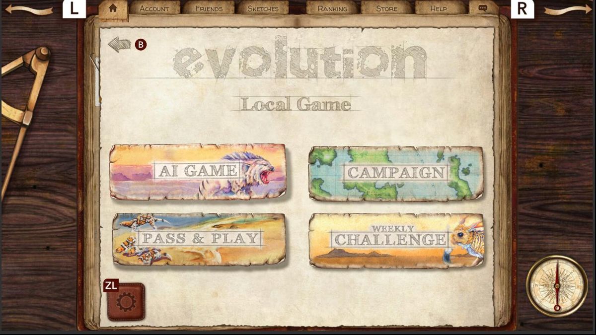 Evolution Screenshot (Nintendo.com.au)
