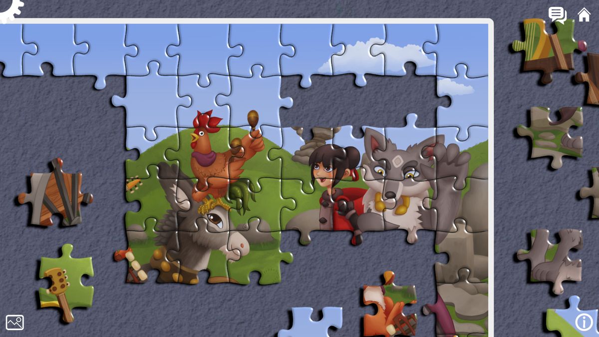 The Adventures of Wolf and Hood: A Jigsaw Tale Screenshot (Steam)