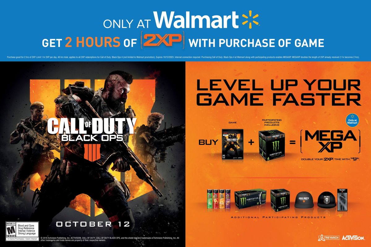 Call of Duty: Black Ops IIII Magazine Advertisement (Magazine Advertisements): Geek Magazine (US), Issue 4 (2018) Pages 2-3