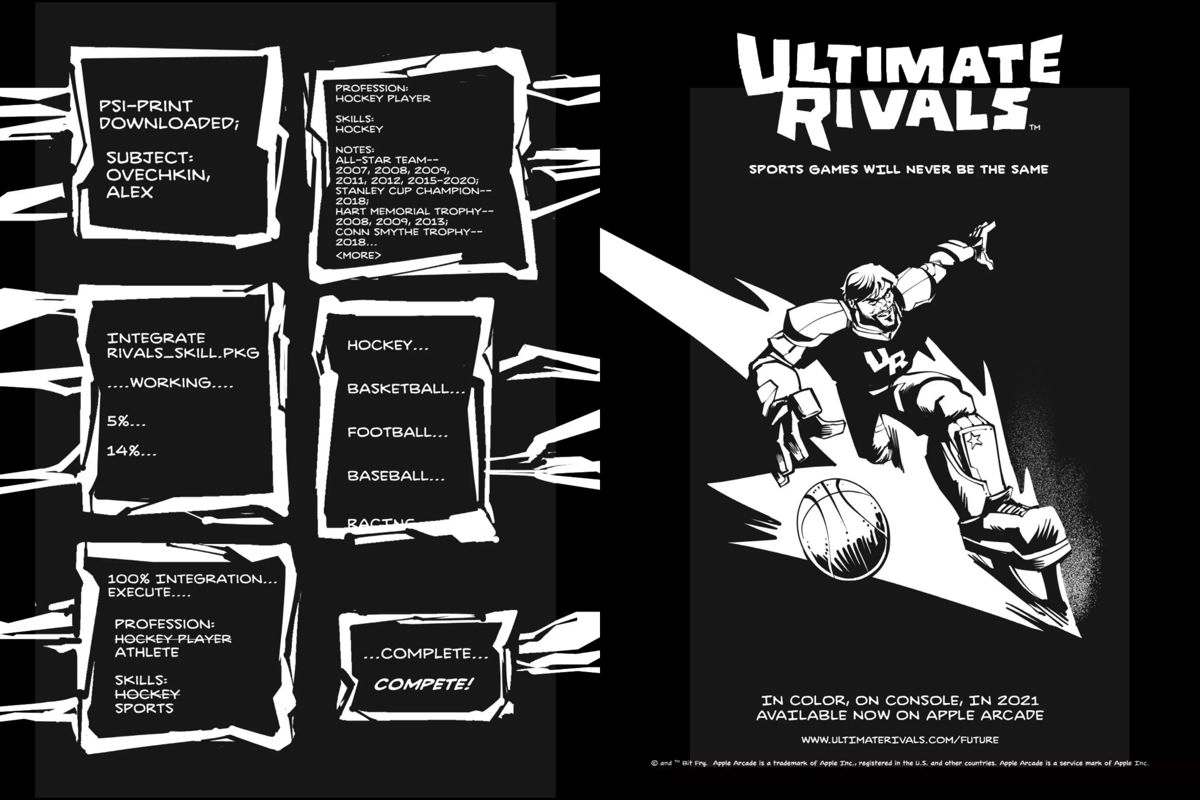 Ultimate Rivals: The Rink Magazine Advertisement (Magazine Advertisements): Edge (United Kingdom), Issue 353 (January 2021)