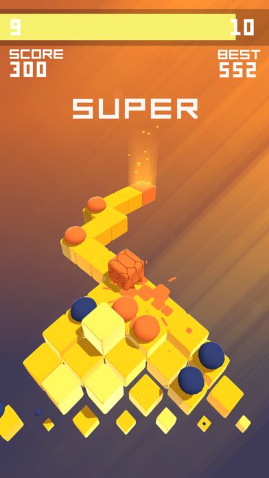Splashy Cube Screenshot (iTunes Store)