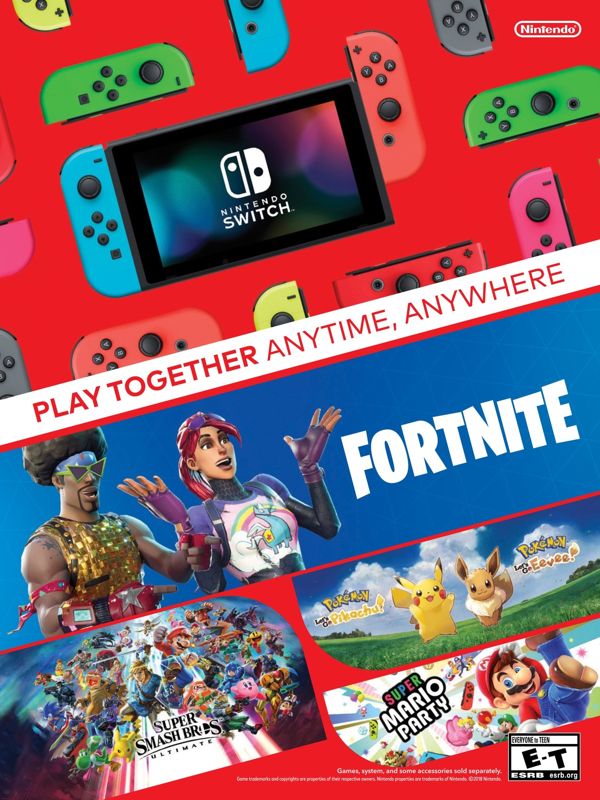 Fortnite Magazine Advertisement (Magazine Advertisements): Walmart Parents Guide to Video Games 2018 (US), Winter 2018 Page 10
