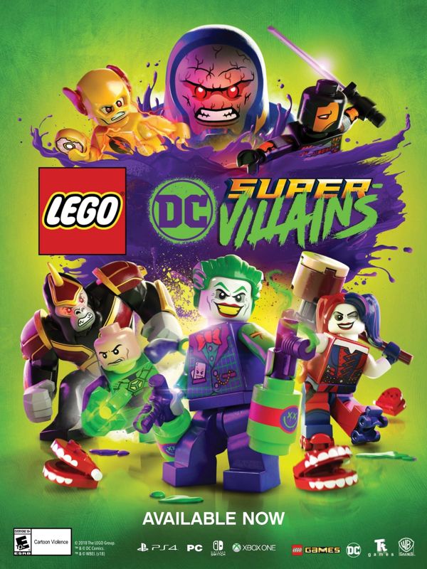 LEGO DC Super-Villains Magazine Advertisement (Magazine Advertisements): Walmart GameCenter (US), Issue 60 (2018) Page 31