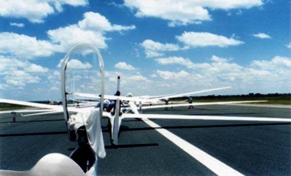 Sailors of the Sky Other (Glider Simulator Artwork (2006)): Mafikeng 2001