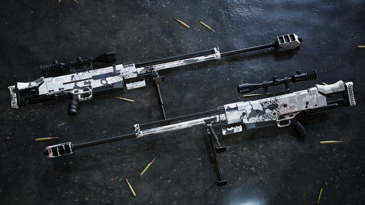 Insurgency: Sandstorm - The Whiteout Weapon Skin Set Screenshot (Steam)