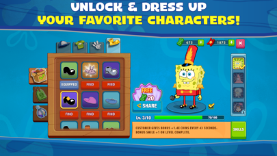 SpongeBob: Krusty Cook-Off Screenshot (iTunes Store)