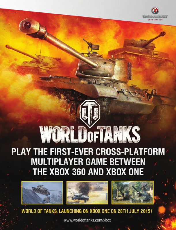 World of Tanks: Xbox 360 Edition Magazine Advertisement (Magazine Advertisements): MAXIM Australia (Australia), Issue 49 (August 2015)