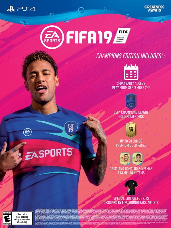 FIFA 19 (Champions Edition) Magazine Advertisement (Magazine Advertisements): Walmart GameCenter (US), Issue 59 (2018) Page 25