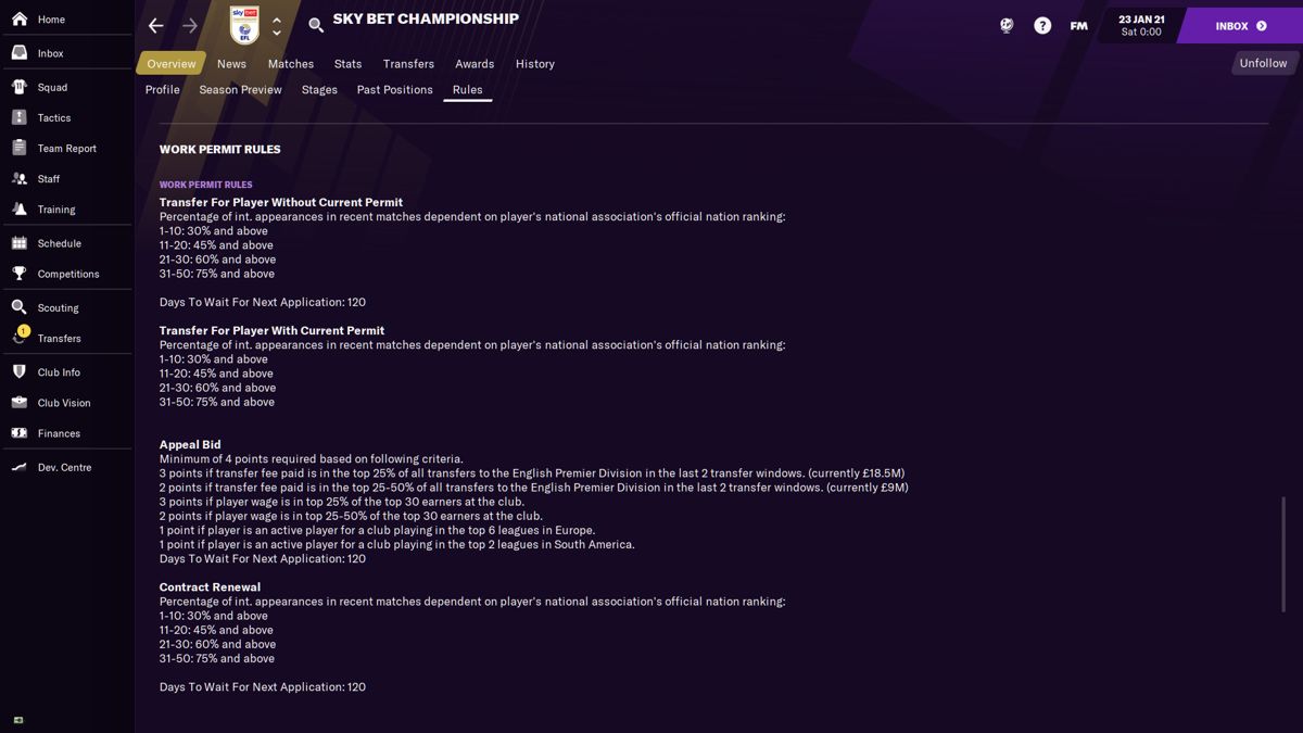 FM 21 Touch: Foreign Influx Screenshot (Steam)