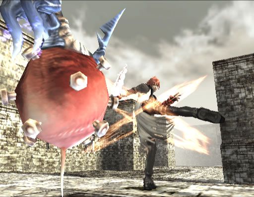 Chaos Legion Screenshot (Capcom E3 2003 Press Disk): Blasphemy