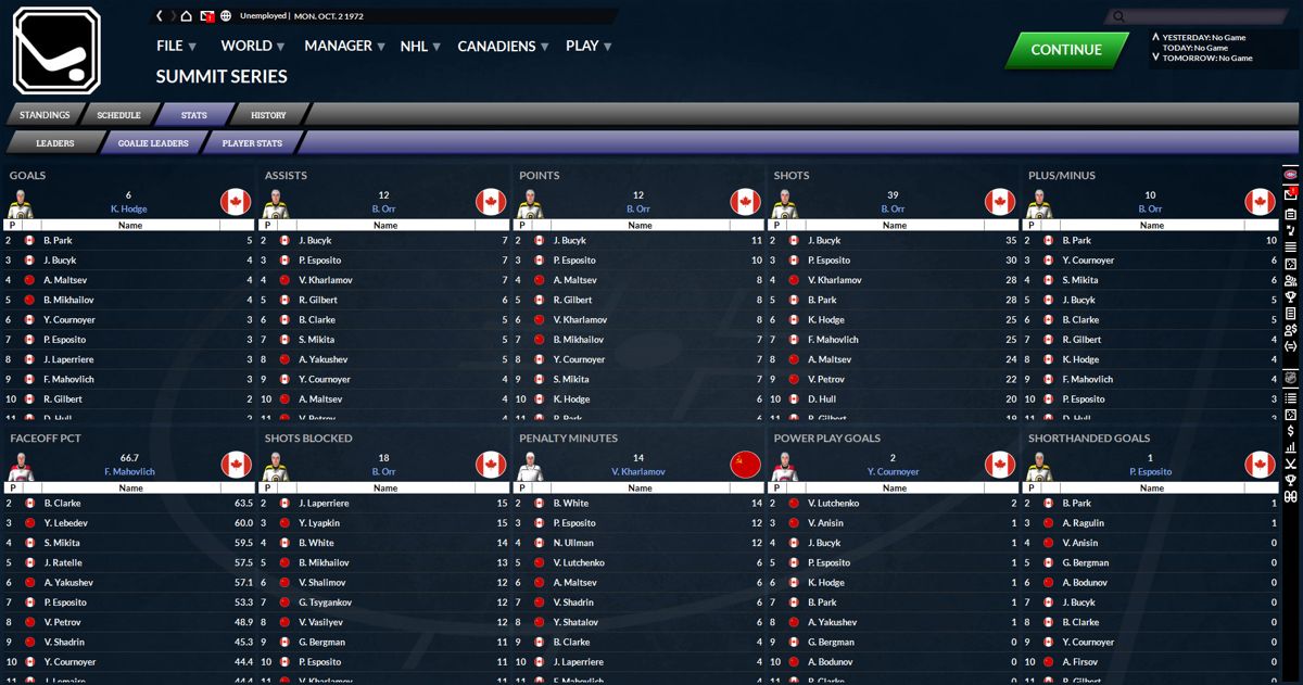 Franchise Hockey Manager 7 Screenshot (Steam)