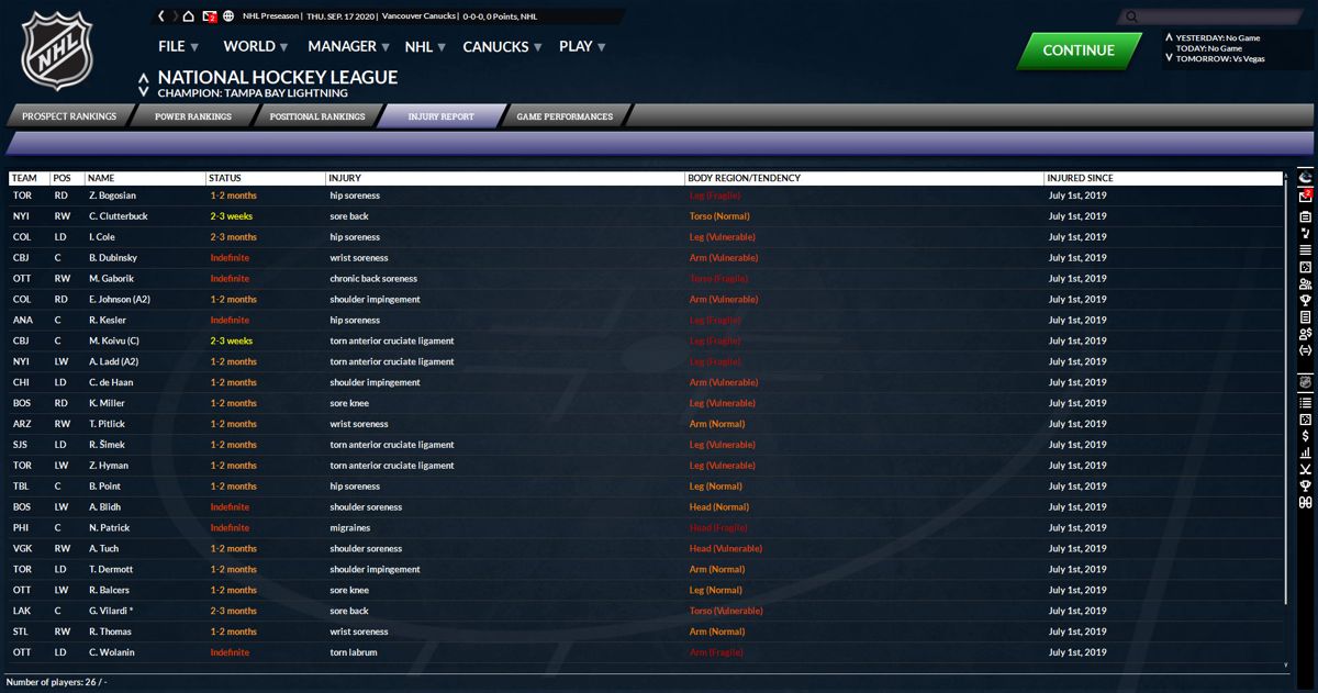 Franchise Hockey Manager 7 Screenshot (Steam)
