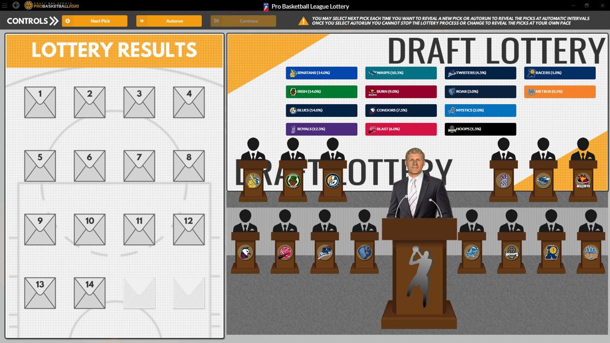 Draft Day Sports: Pro Basketball 2020 Screenshot (Steam)