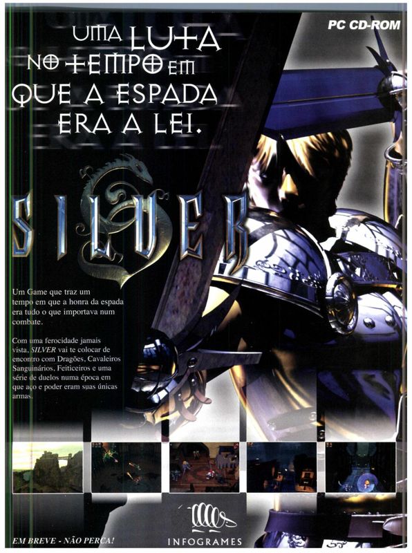 Silver Magazine Advertisement (Magazine Advertisements): Revista do CD-ROM (Brazil), Issue 46 (May 1999)
