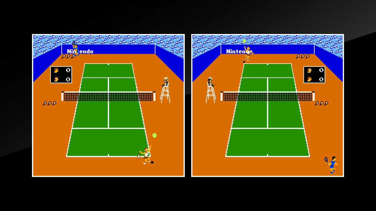 Tennis Screenshot (Nintendo.co.jp)