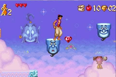Disney's Aladdin Screenshot (Capcom E3 2003 Press Disk): GBA