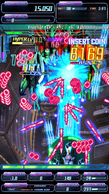 DoDonPachi True Death: exA Label Screenshot (Official web site)