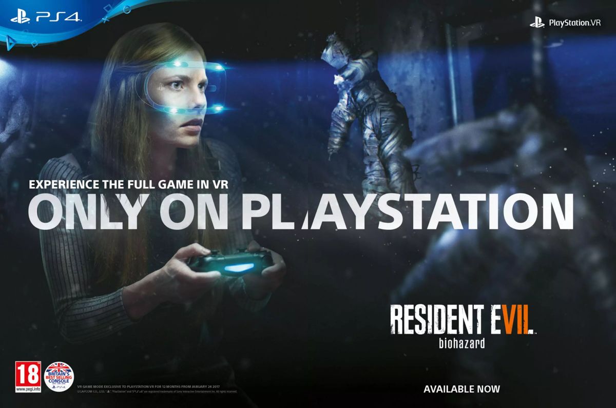 Resident Evil 7: Biohazard Magazine Advertisement (Magazine Advertisements): Edge (United Kingdom), Issue 306 (June 2017)