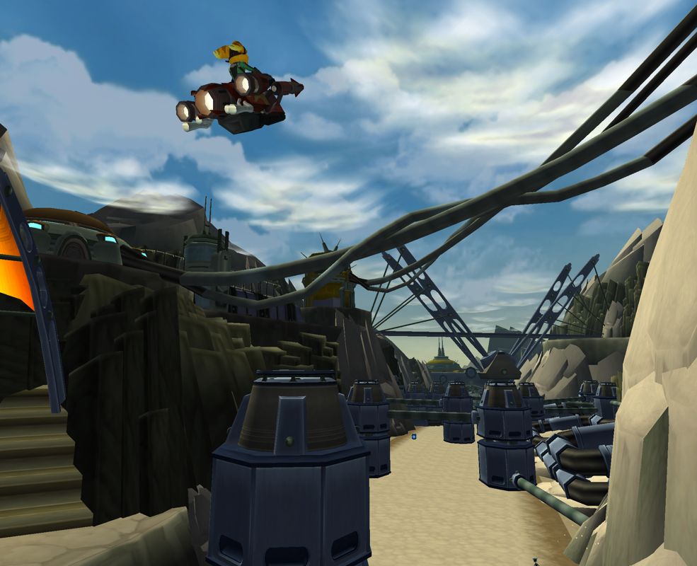 Ratchet & Clank: Going Commando Screenshot (Ratchet & Clank 2 Press Materials (September 2003)): Level 4