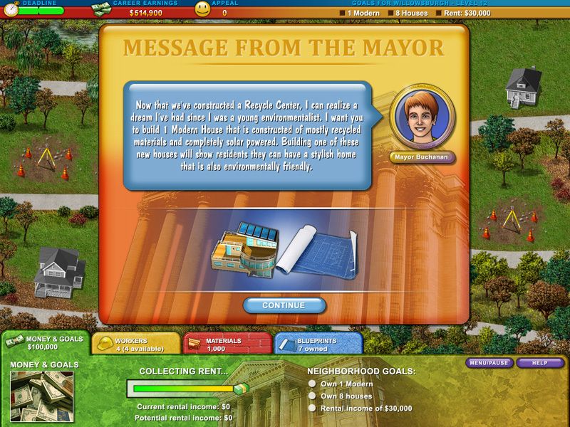 Build-a-lot 2: Town of the Year Screenshot (Steam)