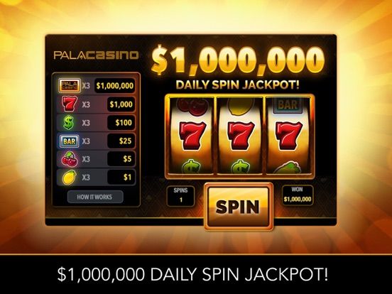 PalaCasino.com Online Casino Screenshot (iTunes Store)