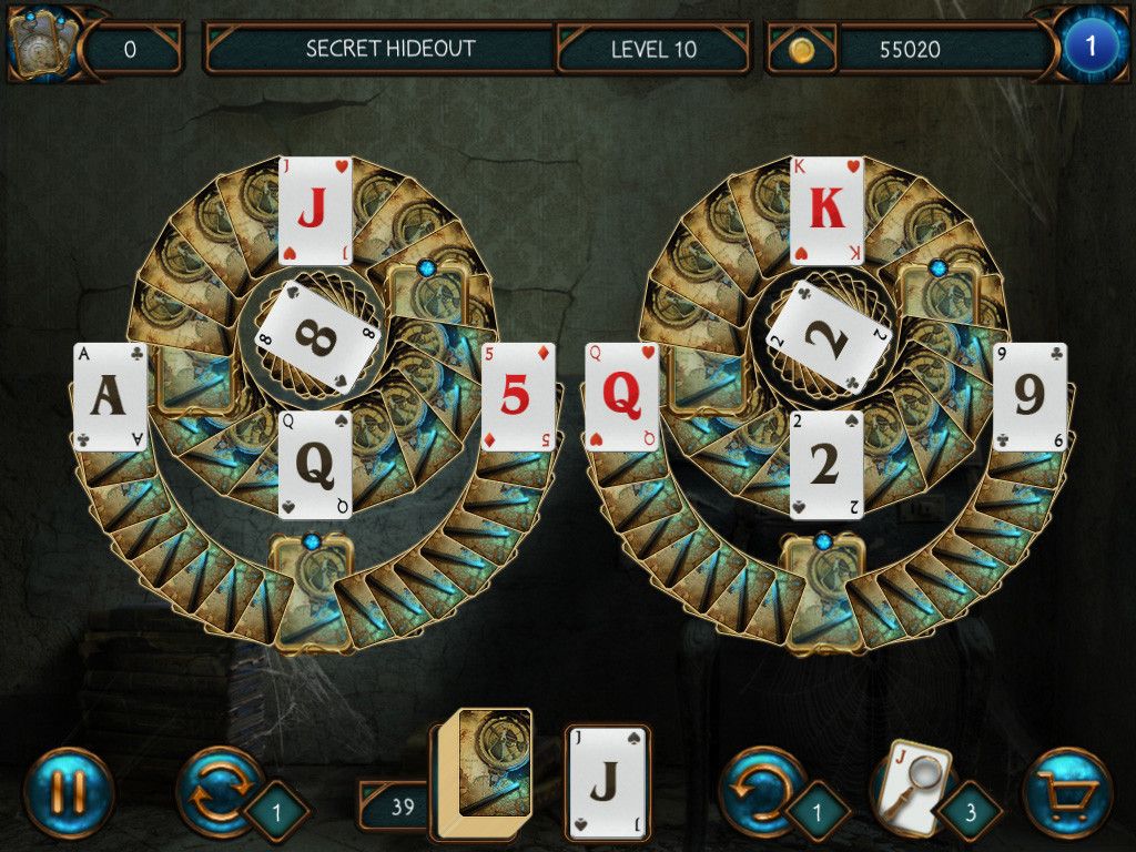 Detective Solitaire: Inspector Magic and the Forbidden Magic Screenshot (Steam)