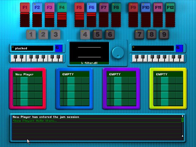 MTV: Music Generator Screenshot (Codemasters DPK): Music Jam (PC)