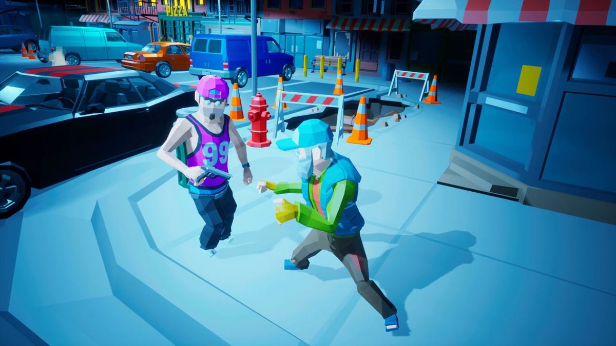 Drunken Fist: Totally Accurate Beat 'em Up Screenshot (Nintendo.com.au)