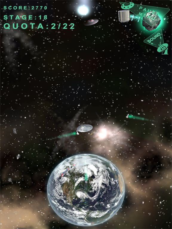 Cosmic Batter Defense Screenshot (iTunes Store)