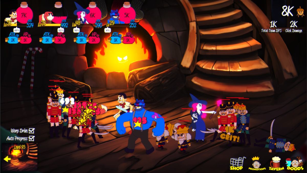 Forbidden Clicker Party Screenshot (Steam)