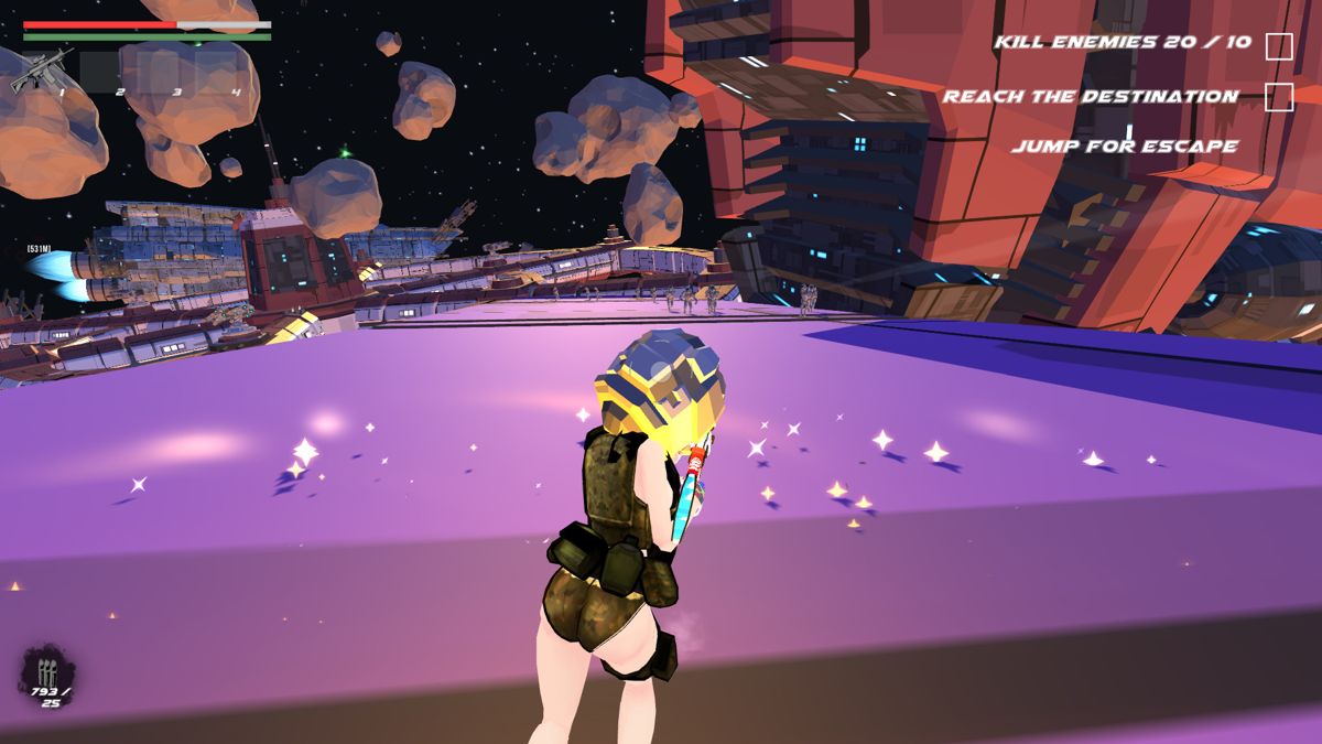 Space Runner: Anime Screenshot (Steam)