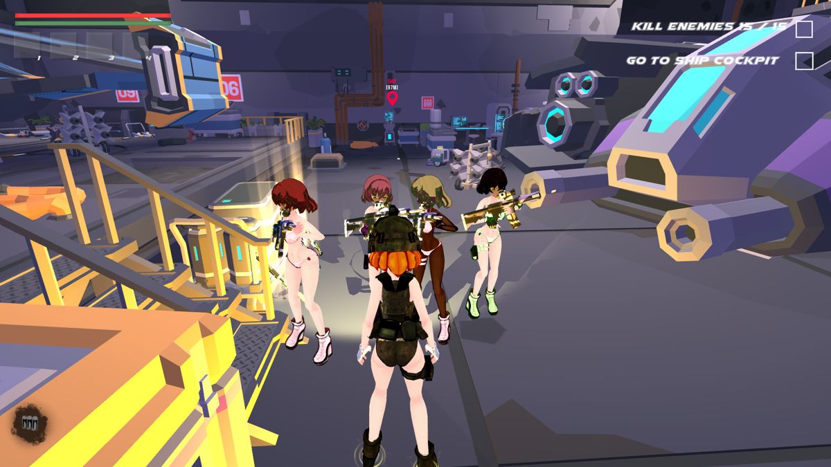 Space Runner: Anime Screenshot (Steam)