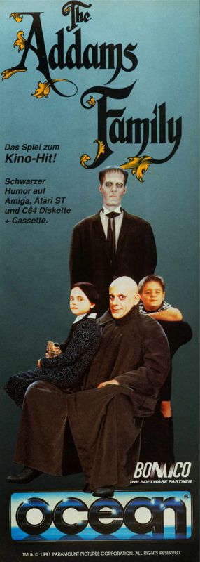The Addams Family Magazine Advertisement (Magazine Advertisements): Play Time (Germany), Issue 04/1992
