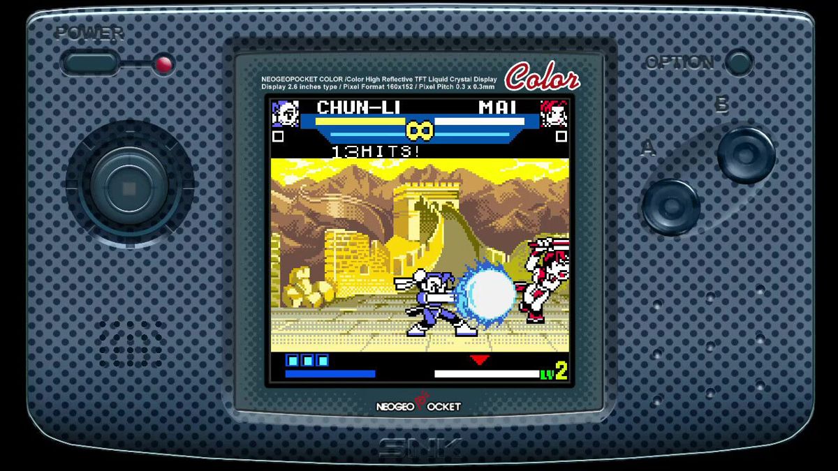 SNK vs. Capcom: The Match of the Millennium Screenshot (Nintendo.co.jp)
