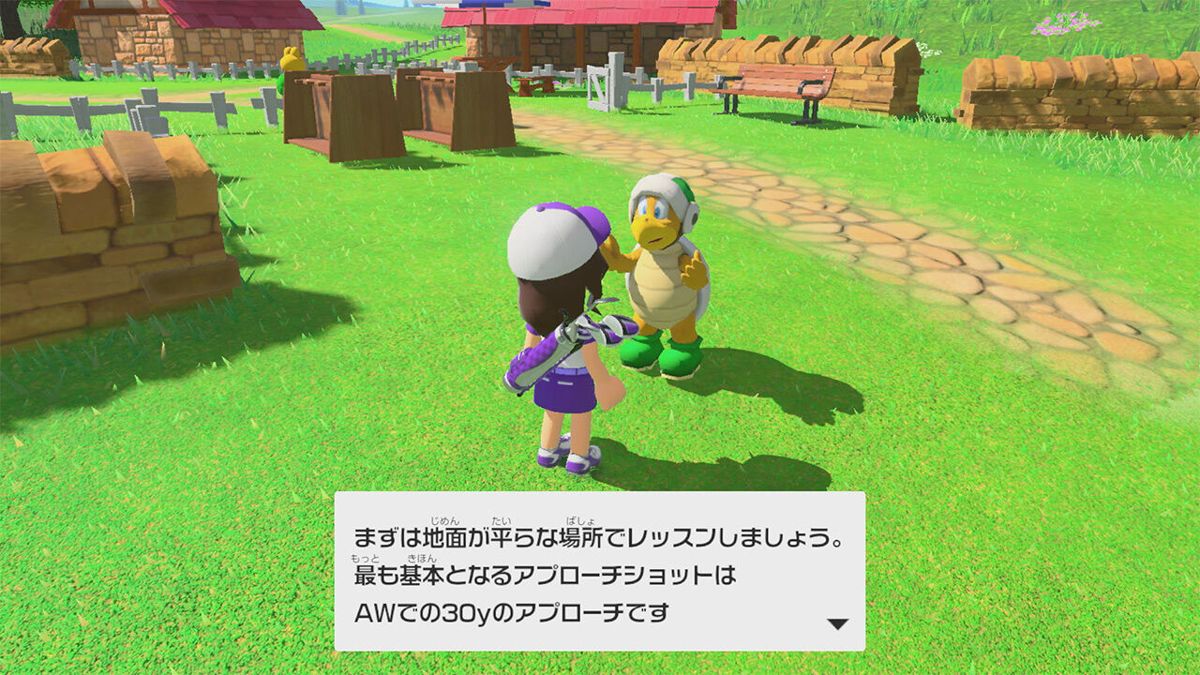 Mario Golf: Super Rush Screenshot (Nintendo.co.jp)