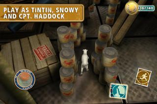 The Adventures of Tintin: The Game Screenshot (iTunes Store)