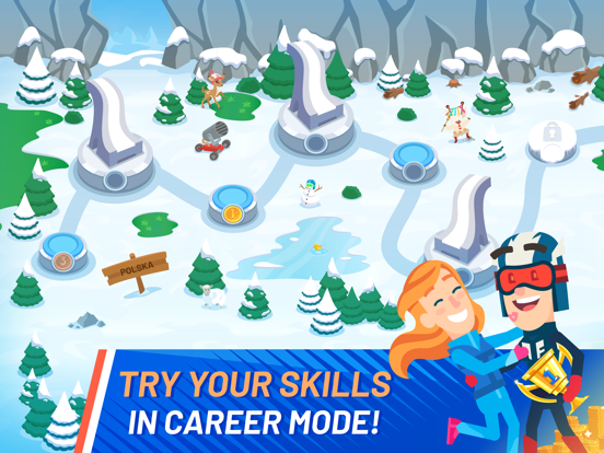 Ski Jump Challenge Screenshot (iTunes Store)