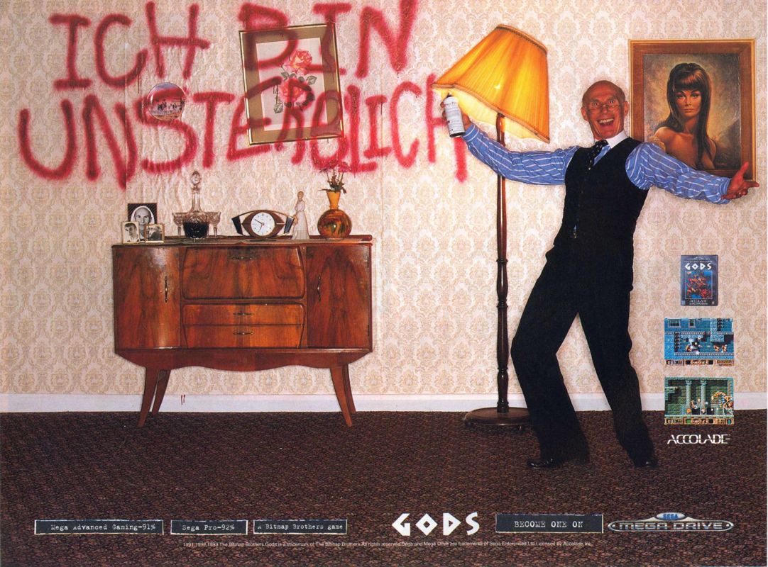 Gods official promotional image MobyGames