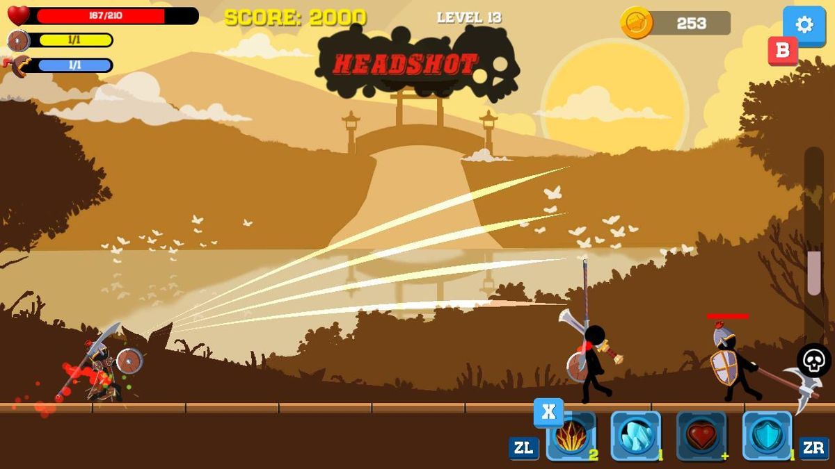 Stickman: Far East Battle Screenshot (Nintendo.com.au)