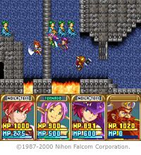 Advanced Sorcerian Screenshot (K-Tai Watch)
