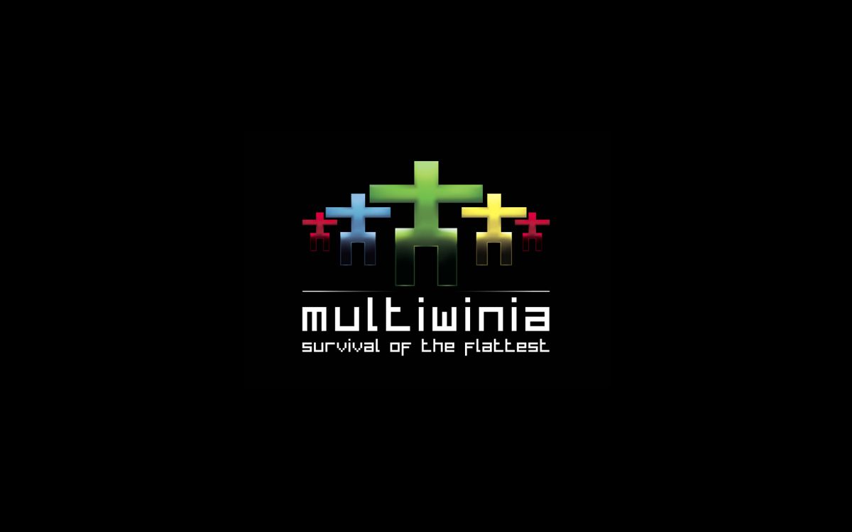 Multiwinia: Survival of the Flattest Wallpaper (Official website wallpapers): Logo 1680x1050