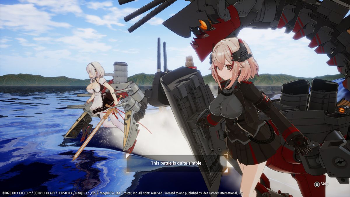 Azur Lane: Crosswave - Roon Screenshot (Steam)