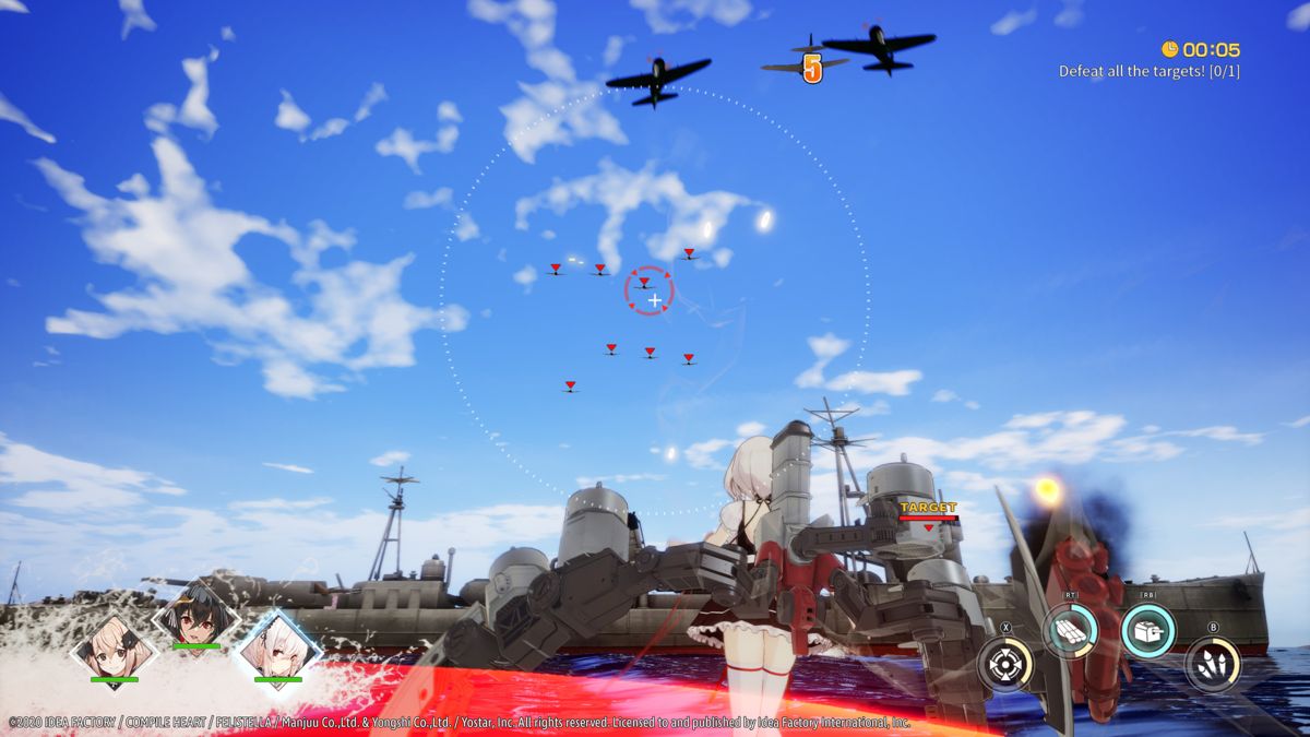Azur Lane: Crosswave - Sirius Screenshot (Steam)