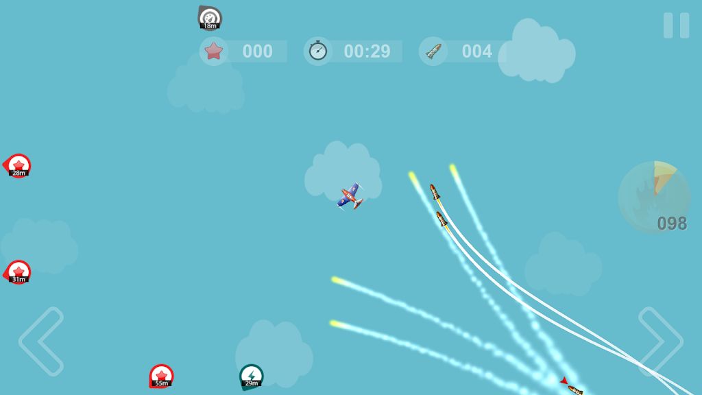 Missile Escape Screenshot (Google Play)