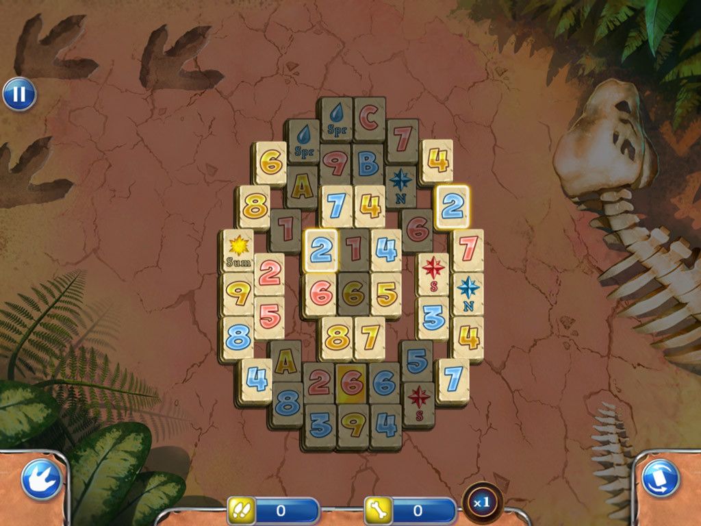 Jurassic Mahjong Screenshot (Steam)