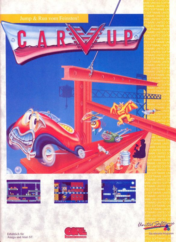 CarVup Magazine Advertisement (Magazine Advertisements): ASM (Germany), Issue 03/1991