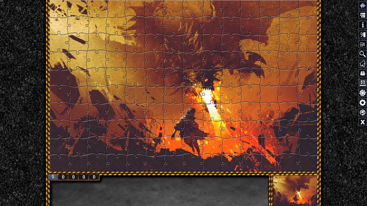 Pixel Puzzles: Illustrations & Anime - Jigsaw Pack: Dragons Screenshot (Steam)